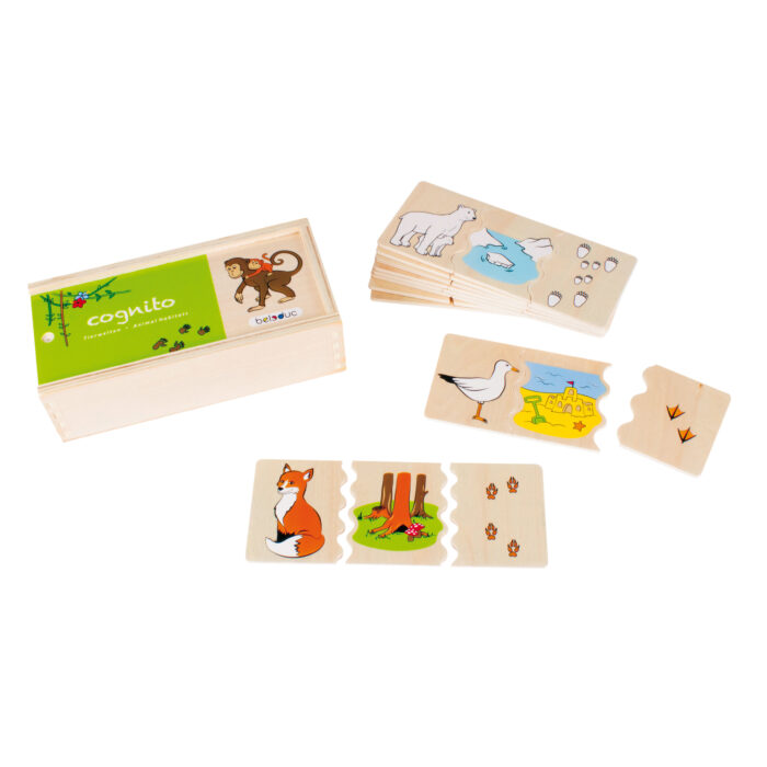 Lernspiel aus Holz für Kinder