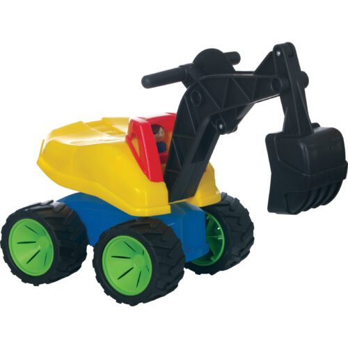 Riesen Bagger zum Sitzen und Sandbaggern