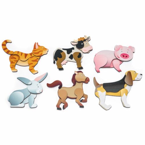 Magnet Puzzle Bauernhoftiere