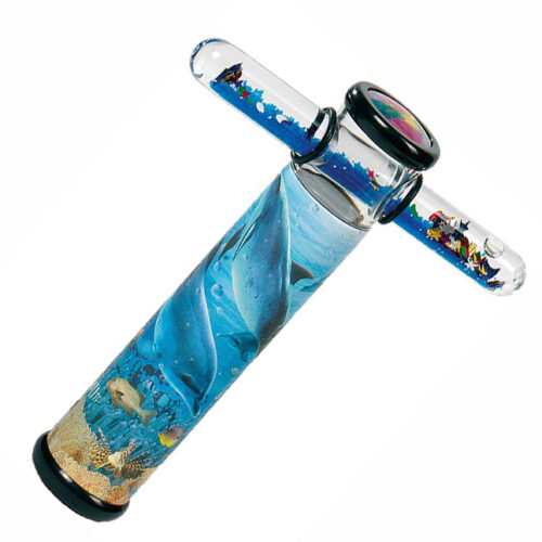 Kaleidoskop mit Delfin Motiv
