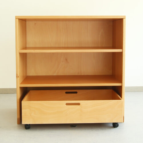 Bausteinschrank für Gruppenräume in Krippe und Kindergarten