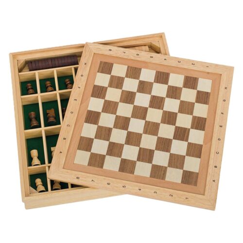 Spiele Set Klassiker Tischspiel aus Holz für Kinder