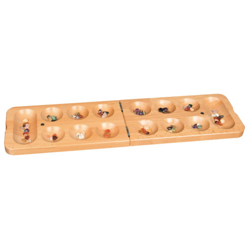 Kalaha Tischspiel aus Holz