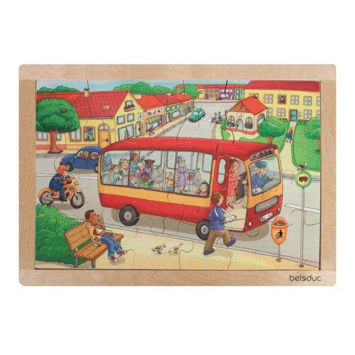 Rahmenpuzzle Stadt