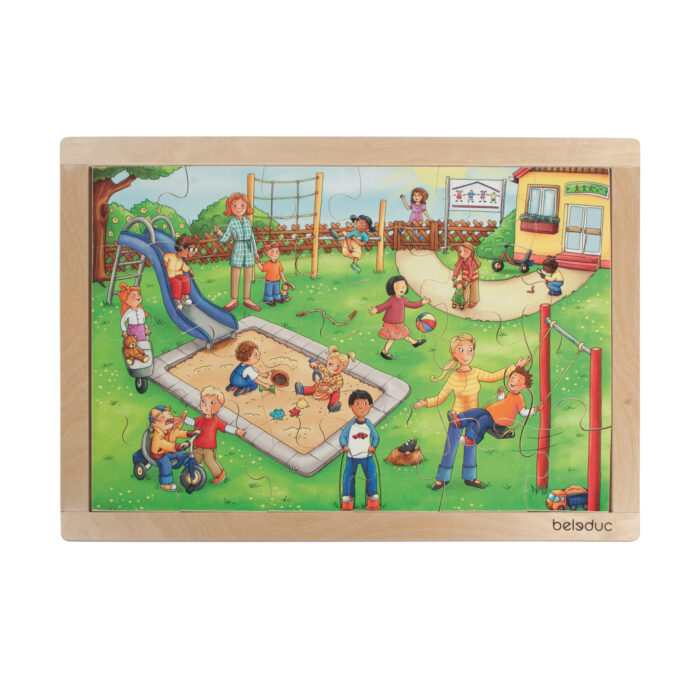 Rahmenpuzzle Kindergarten