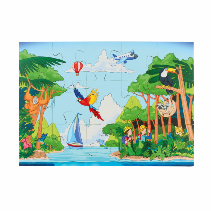 Bodenpuzzle Tiefsee bis Weltall