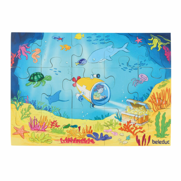 Bodenpuzzle Tiefsee bis Weltall