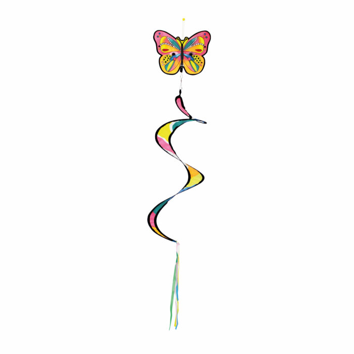 Windspiel Schmetterling zum Bemalen