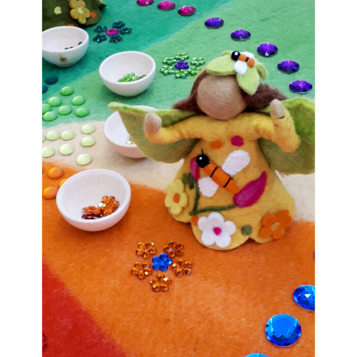 Jahreszeitenfeen Rollenspiel und Farbenkreis