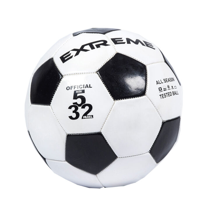 Fußball aus Leder