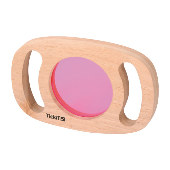 Entdeckerglas rot