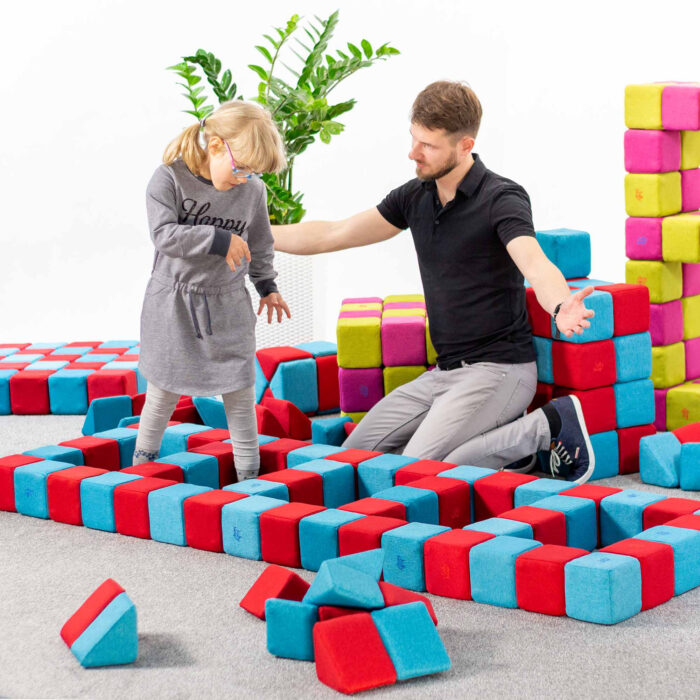 Einsatz Jolly Heap Bausteine in Ergotherapie und Physiotherpie
