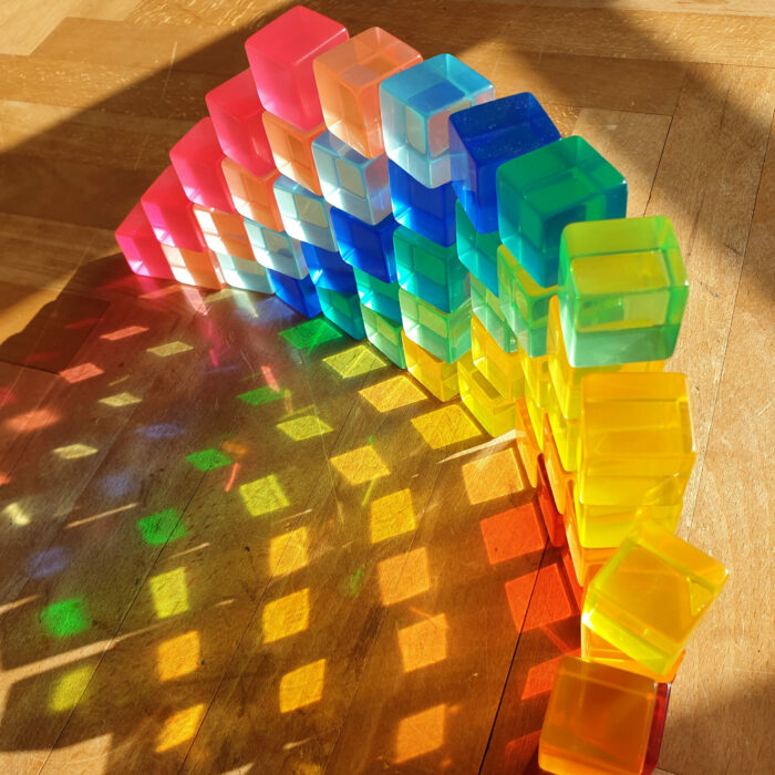 Acrylbauwürfel von Bauspiel