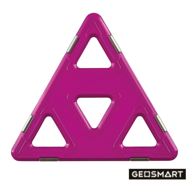 Geosmart Mega-Dreieck: magnetisches Konstruktionsspiel kompatibel mit Magformers