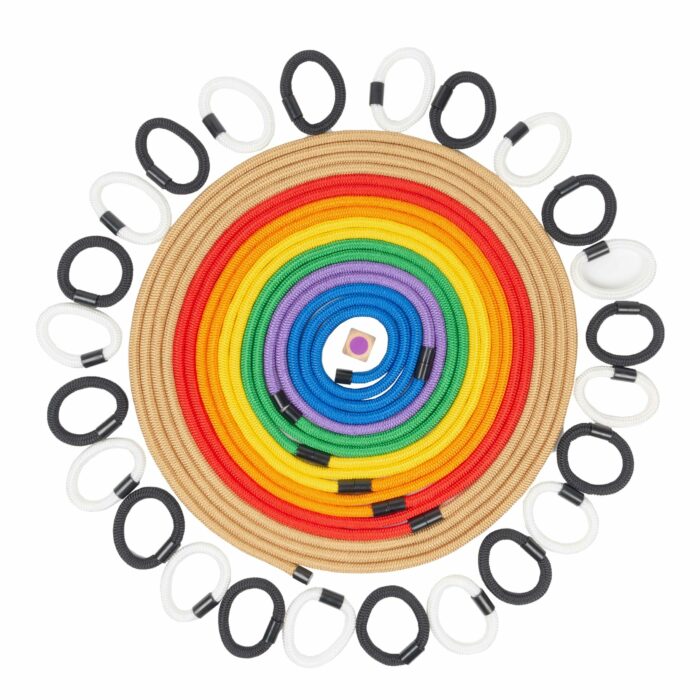 Olifu Regenbogenseile für Bewegungsspiele