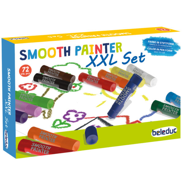 Großpackung Smooth Painter für Kindergartengruppen