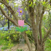 Windspiel "Blume" – Bild 2