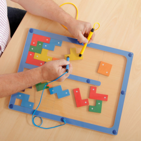 Magnetspiel für Kinder in Kindergarten- und Schulalter