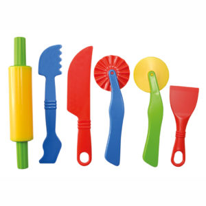Werkzeug für Knete für Kinder in Kindergarten- und Schulalter