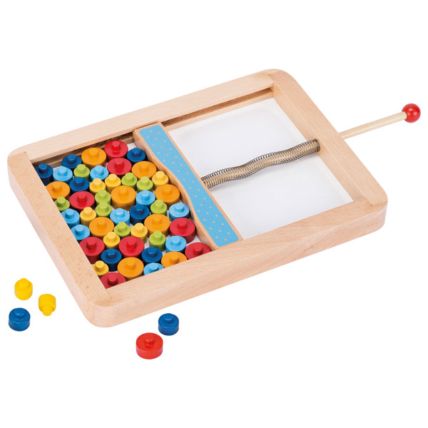Geschicklichkeitsspiel für Kinder im Kindergarten- und Volkschulalter aus Holz