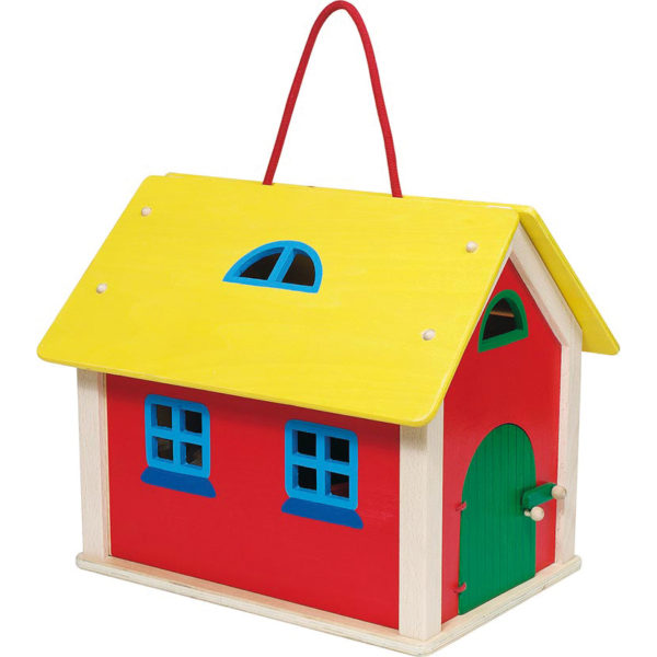 Puppenhaus Farmhaus aus Holz für Kinder in Kindergarten- und Schulalter