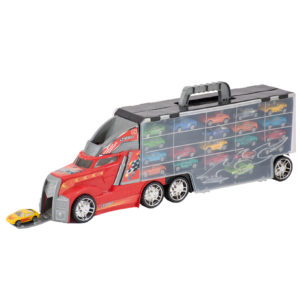Truck mit Spielzeugautos