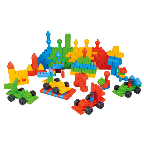 TWINI big blocks Bausteine Set für Kinder in Krippe und Kindergarten