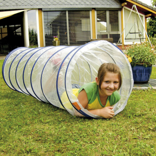 Kriechtunnel transparent für Kinder