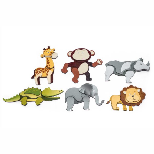 Magnet Puzzle Wildtiere