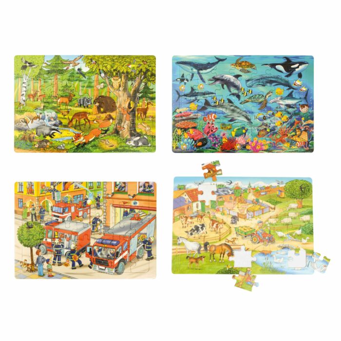 Entdecker Puzzle 3er Set Puzzles