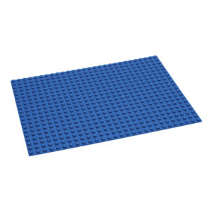 Duplo® kompatible Bauplatte in blau