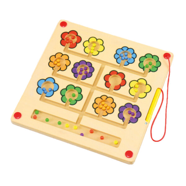 Magnetspiel Blumen Tischspiel für Kinder in Kindergarten- und Schulalter