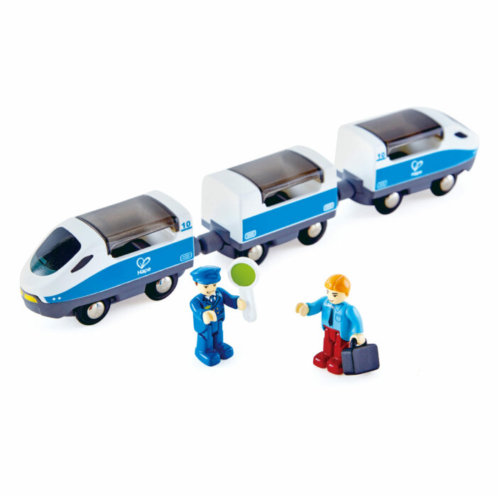 Intercity Zug mit 2 Figuren