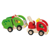 Abschleppwagen aus Holz von Goki