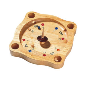 Tiroler Roulette Tischspiel aus Holz für Kinder