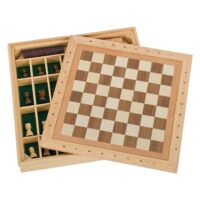Spiele Set Klassiker Tischspiel aus Holz für Kinder
