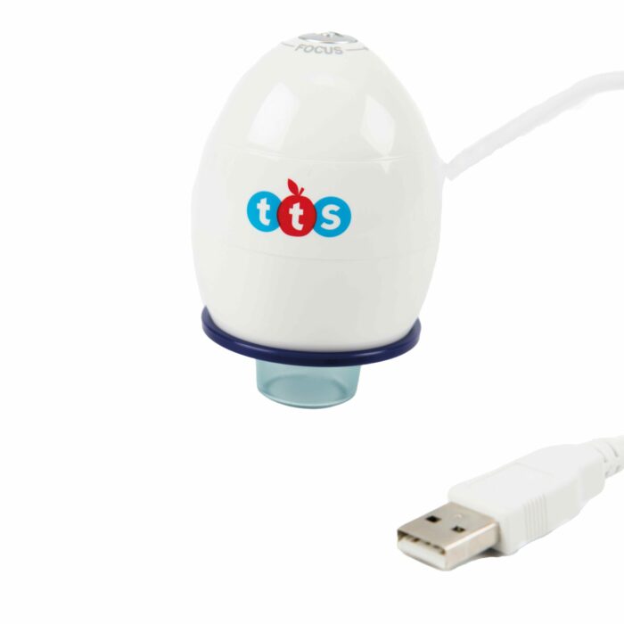 Digitales Mikroskop mit USB Ladekabel