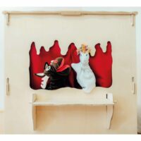 Sensorik Spielhaus als Kasperltheater