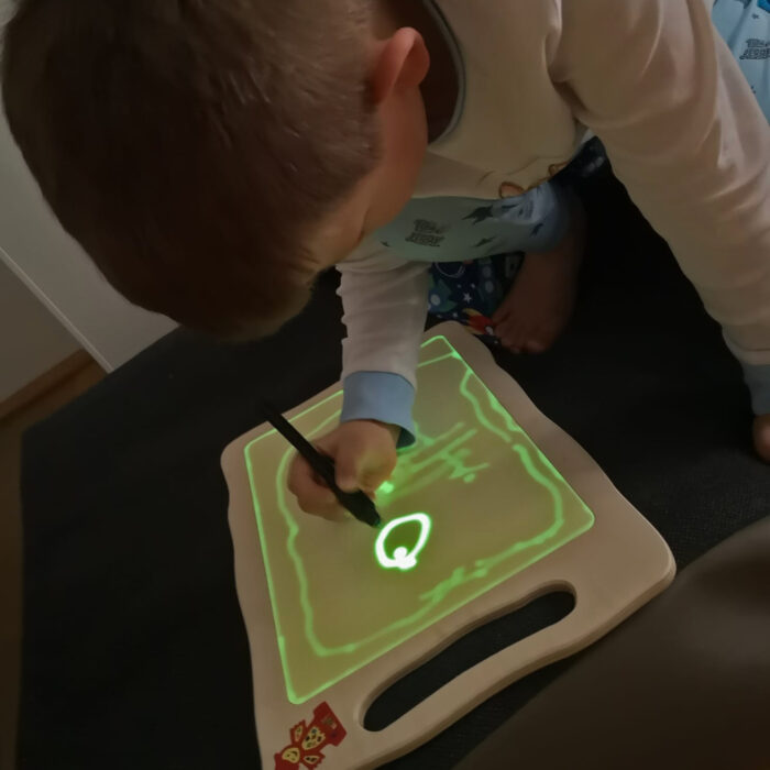 Malen auf dem Licht Tablet