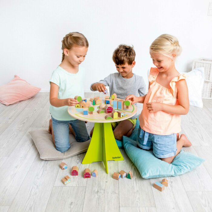 Wobbling City Gesellschaftsspiel Kinder