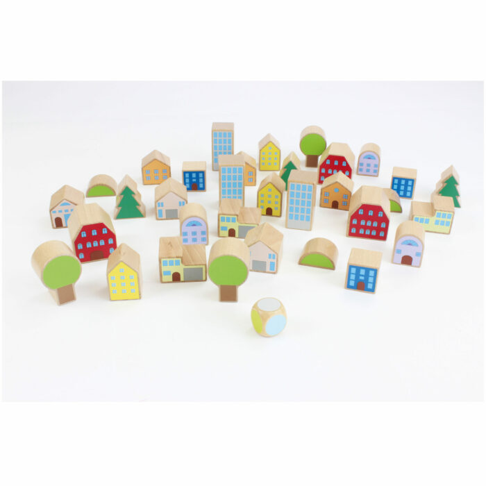 Wobbling City Gesellschaftsspiel Kinder