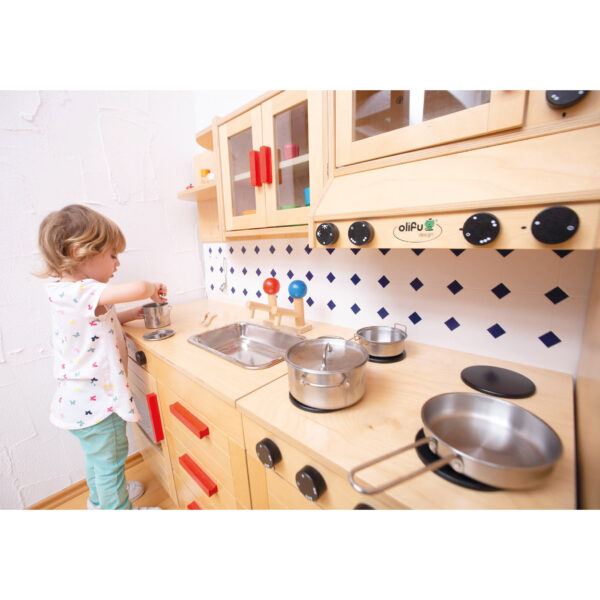 Olifu Küchenblock für Rollenspiel Kinder