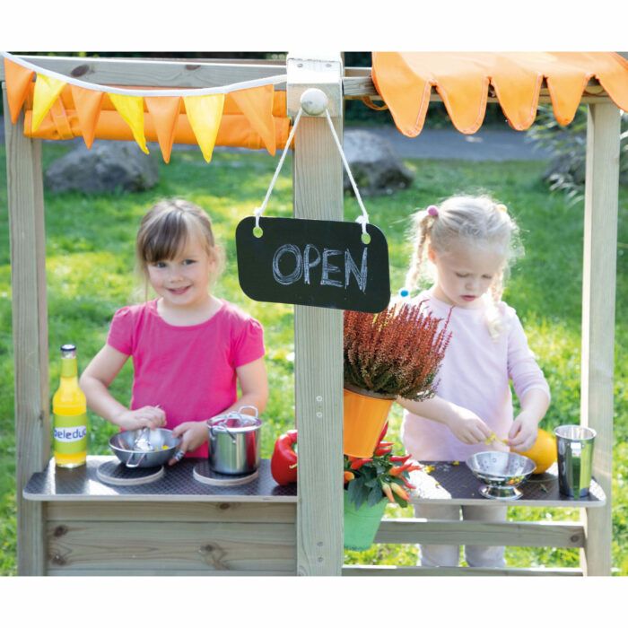 Kinder spielen mit Kiosk Outdoor Möbel für Kinder