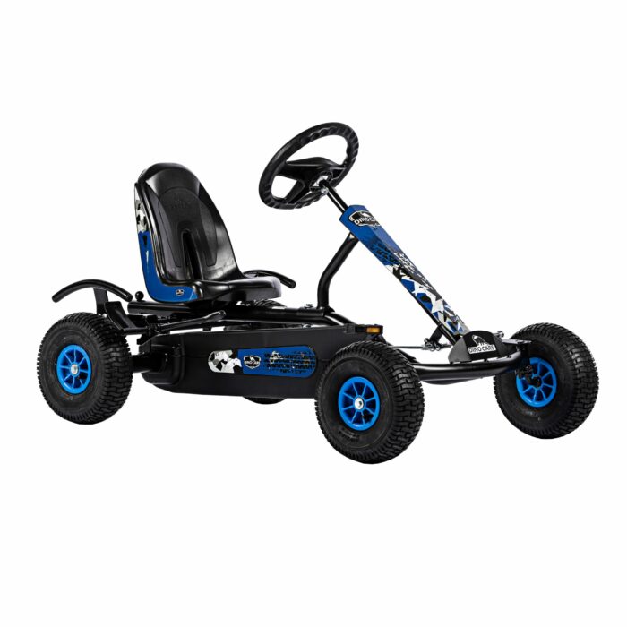 Tret Gokart schwarz-blau