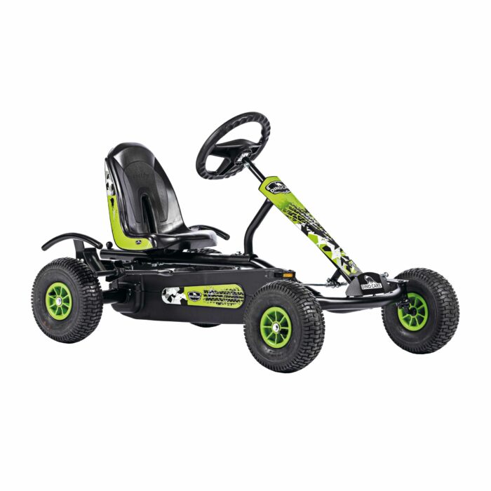 Tret Gokart schwarz-grün