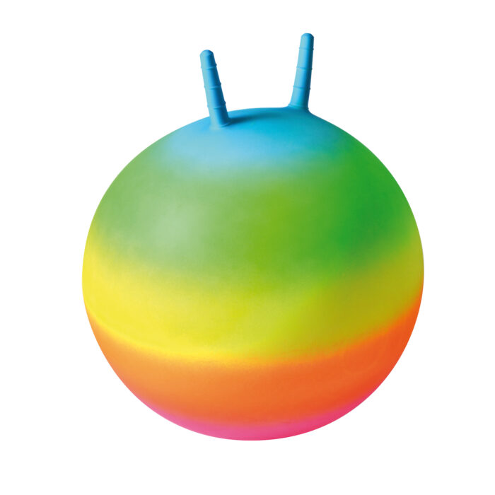 Regenbogen Hüpfball