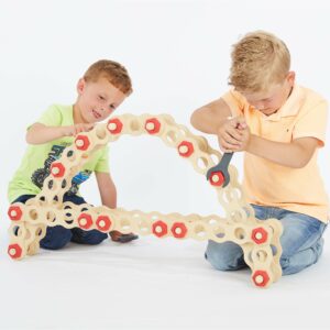 Kinder bauen mit KuKo Mechanik Set Basis