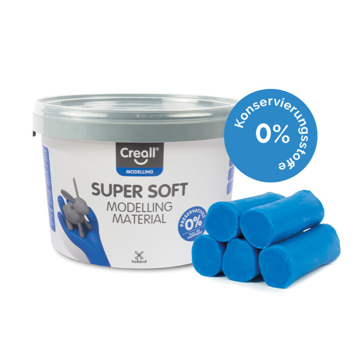 Super Soft Knete blau