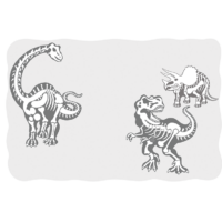 Lagen-Puzzle "Dinosaurier" – Bild 4