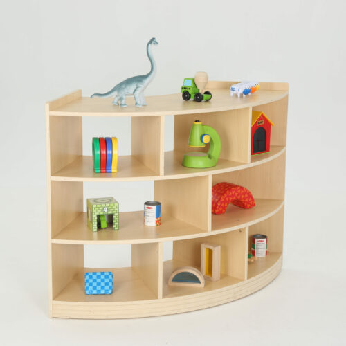 Viertelkreisschrank